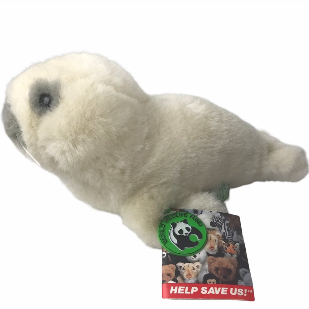 NWT - Vintage 1985 WWF - World Wildlife Fund Seal Plush